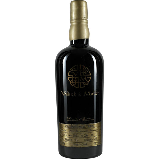Jamaica Single Cask New Yarmouth 26 ans Valinch &amp; Mallet L'Esprit de l'Art
