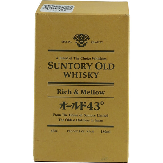 Suntory Old 180 ml Bouteille plate Riche et moelleux