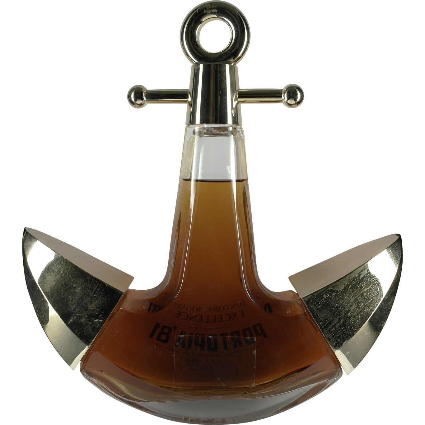 Suntory Excellence Portopia 81 Anchor Bottle Back