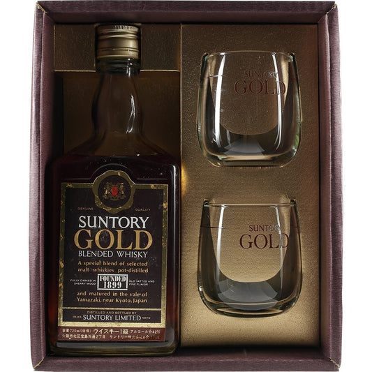Suntory Gold Whisky Set 001