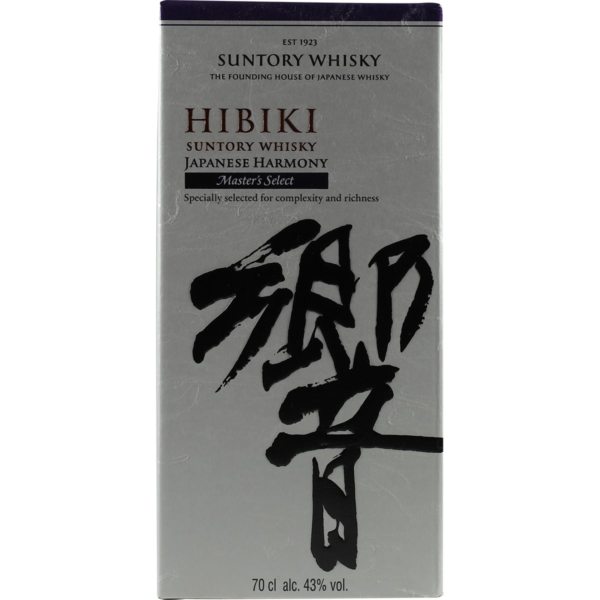 Sélection du maître de l'harmonie japonaise Suntory Hibiki