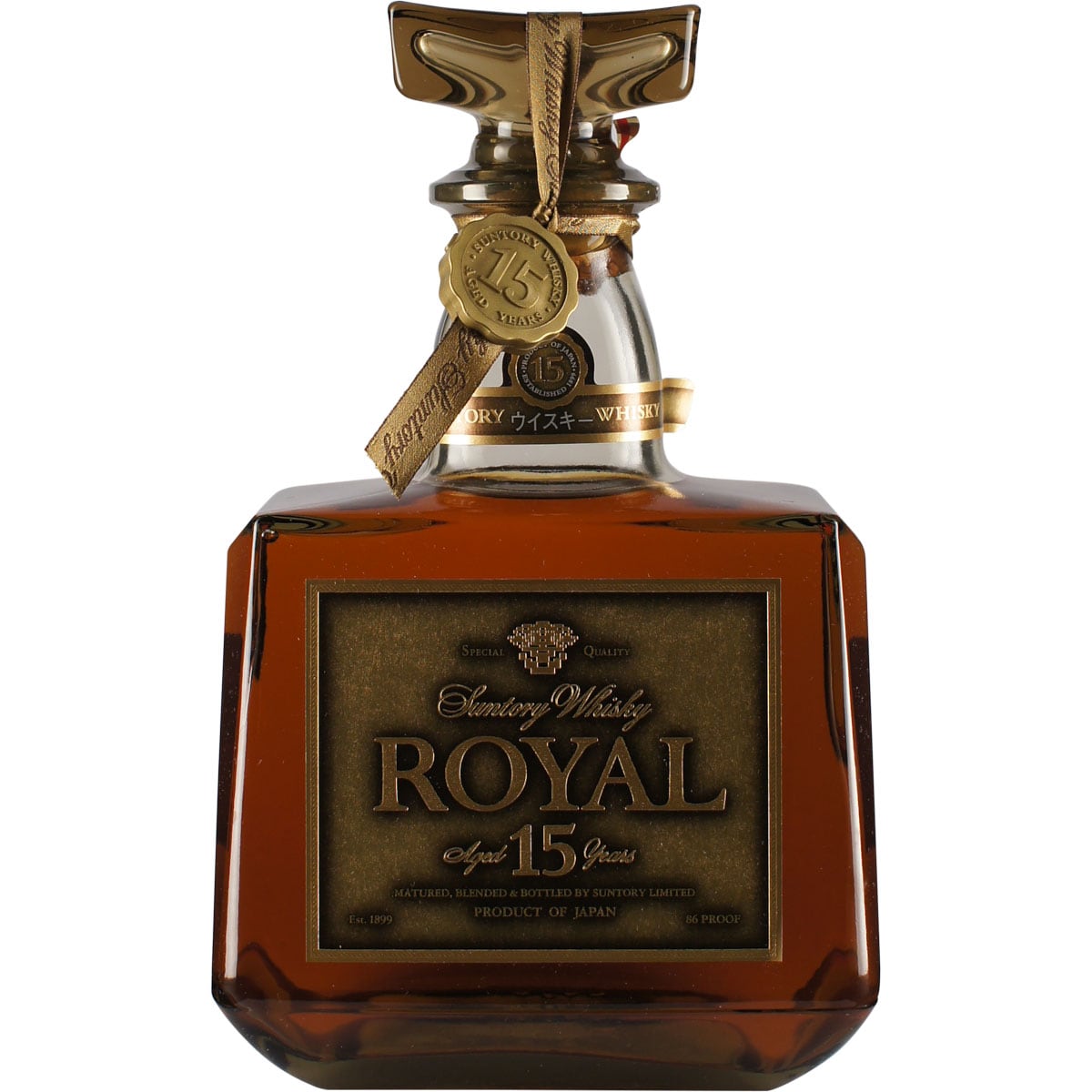 Suntory Royak 15 Jahre Front