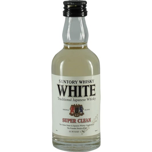 Suntory Whithe Super Clear Minature 50ml front