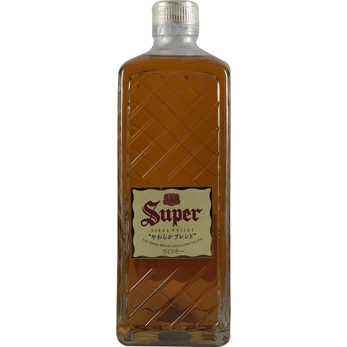 Bouteille carrée de whisky mélangé Super Nikka 720 ml