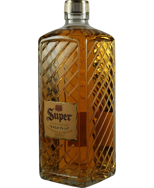 Super Nikka square bottle Side