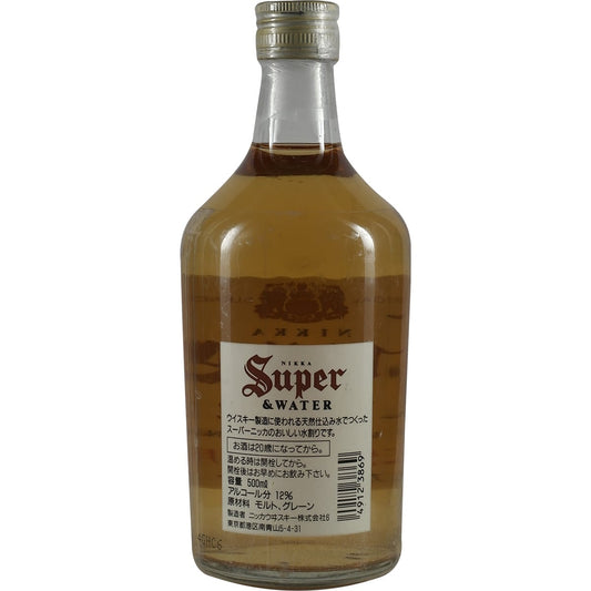 Super Nikka et eau 500 ml