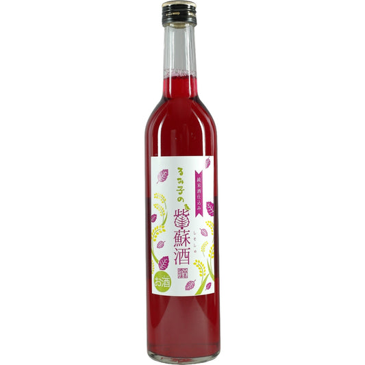 Rumiko's Red Shiso Sake 500ml