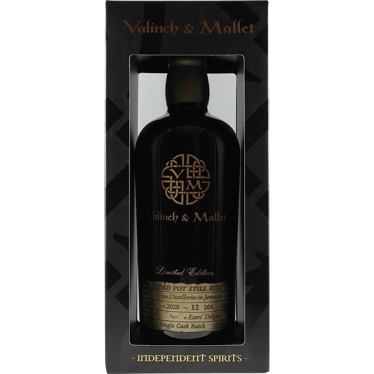 Jamaica Blend 12 ans Ester's Delight Valinch &amp; Mallet L'Esprit de l'Art