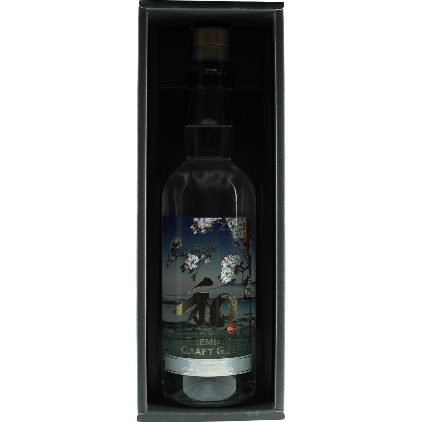 Wa Gin Premium Craft Gin Box+Bottle