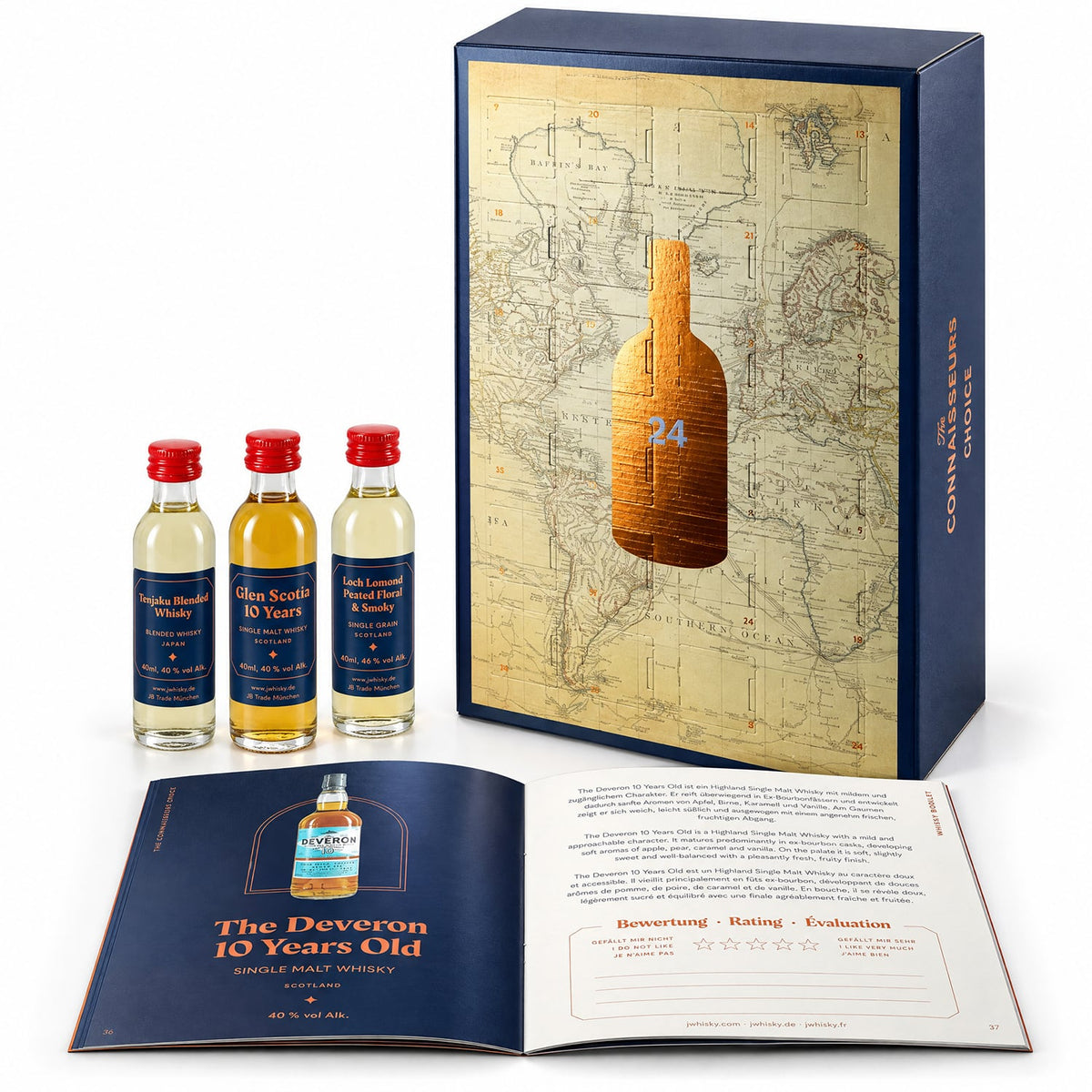 Whisky Adventskalender mit Booklet