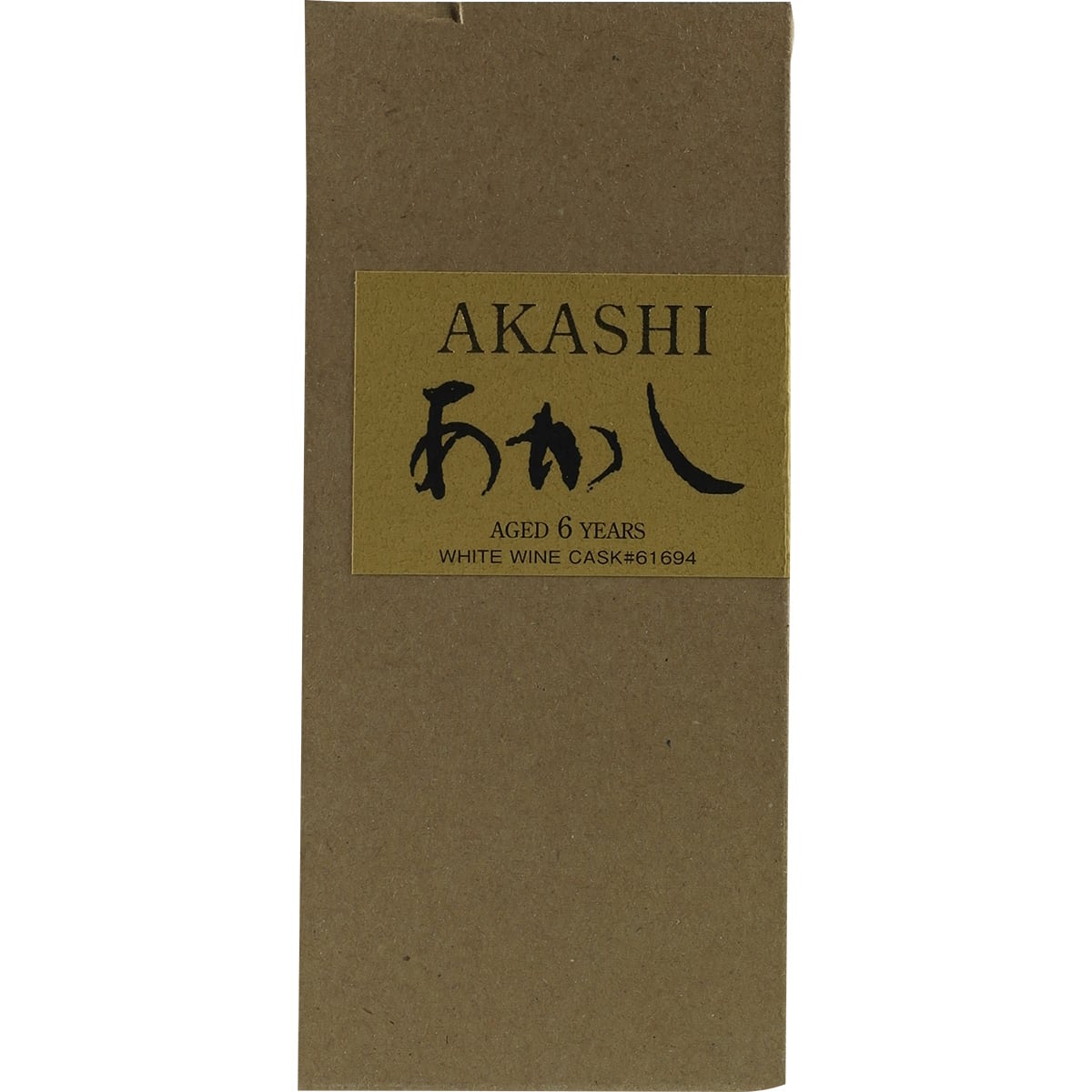 Akashi Single Malt White Oak 6 ans Fût de vin blanc n° 61694