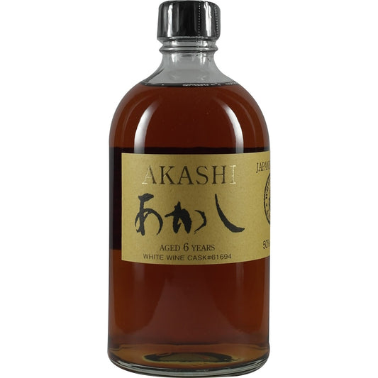 Akashi Single Malt White Oak 6 ans Fût de vin blanc n° 61694