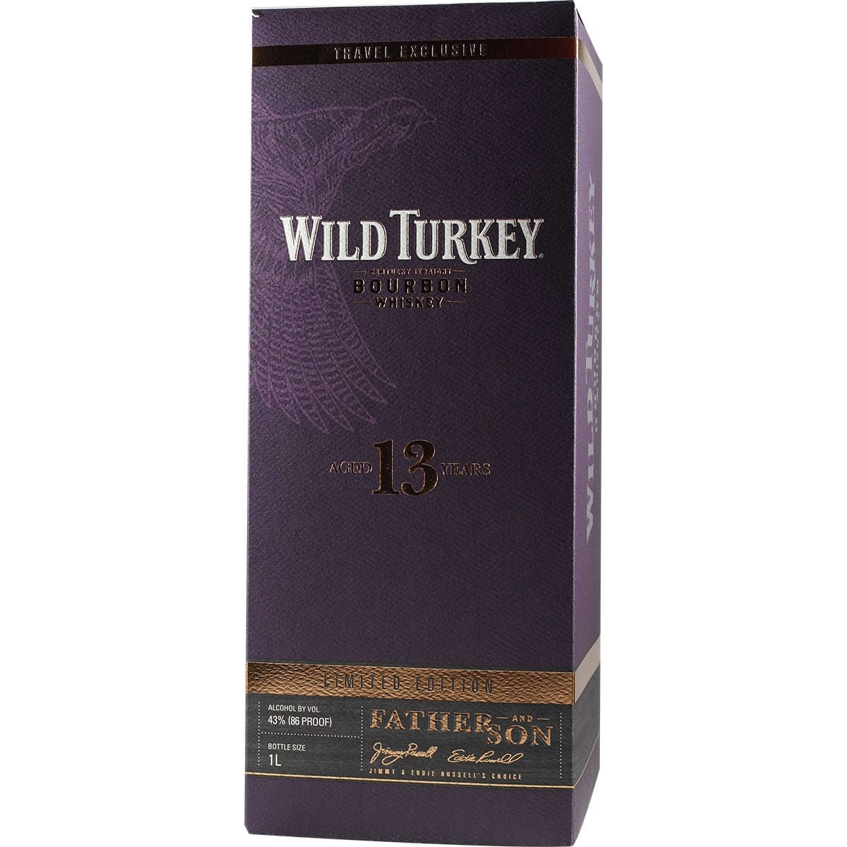 Wild Turkey 13 ans Père et Fils 1 litre Édition limitée