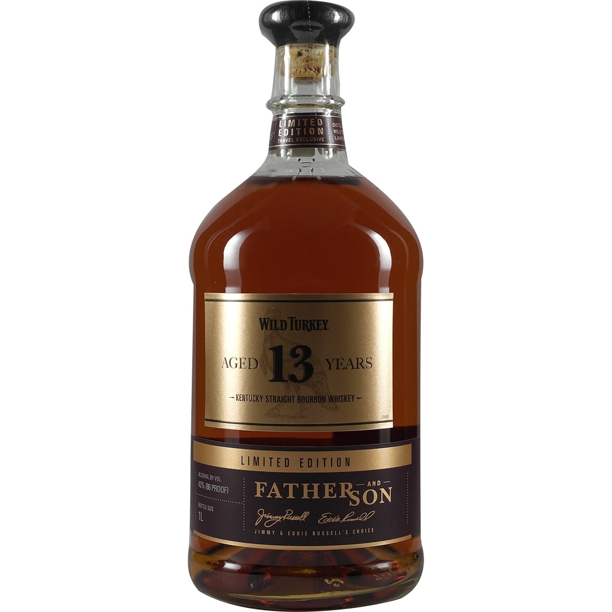Wild Turkey 13 ans Père et Fils 1 litre Édition limitée