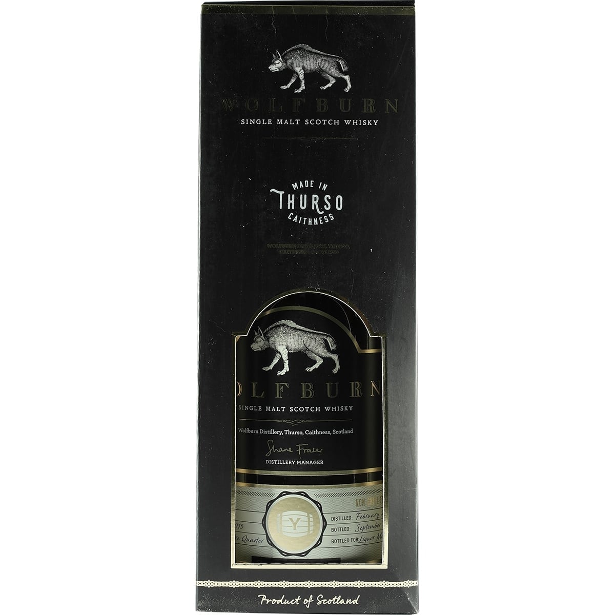 Wolfburn Liquor Mountain unpeated Cask #159 003