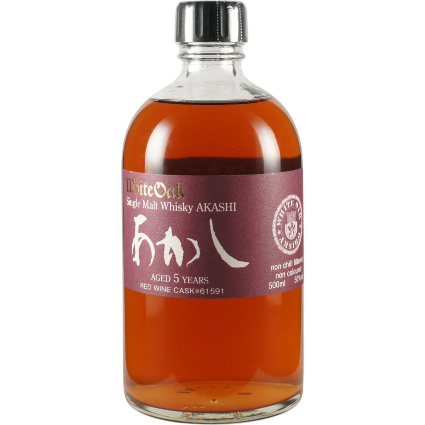 Akashi Single Malt White Oak Red Wine Cask #61591