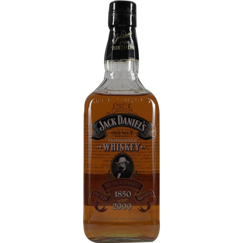 Jack Daniel's NO. 7 43% 750ml 150th Birthday of Mr. Jack Daniel's Japan Import 