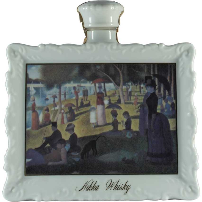 Nikka Picture Bottle Un Dimache Apres-Midi a Lile de La Grande-Jatte Georges Seurat