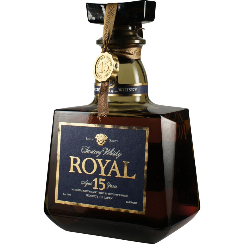Suntory Royal Whisky 15 Jahre Blaues Label