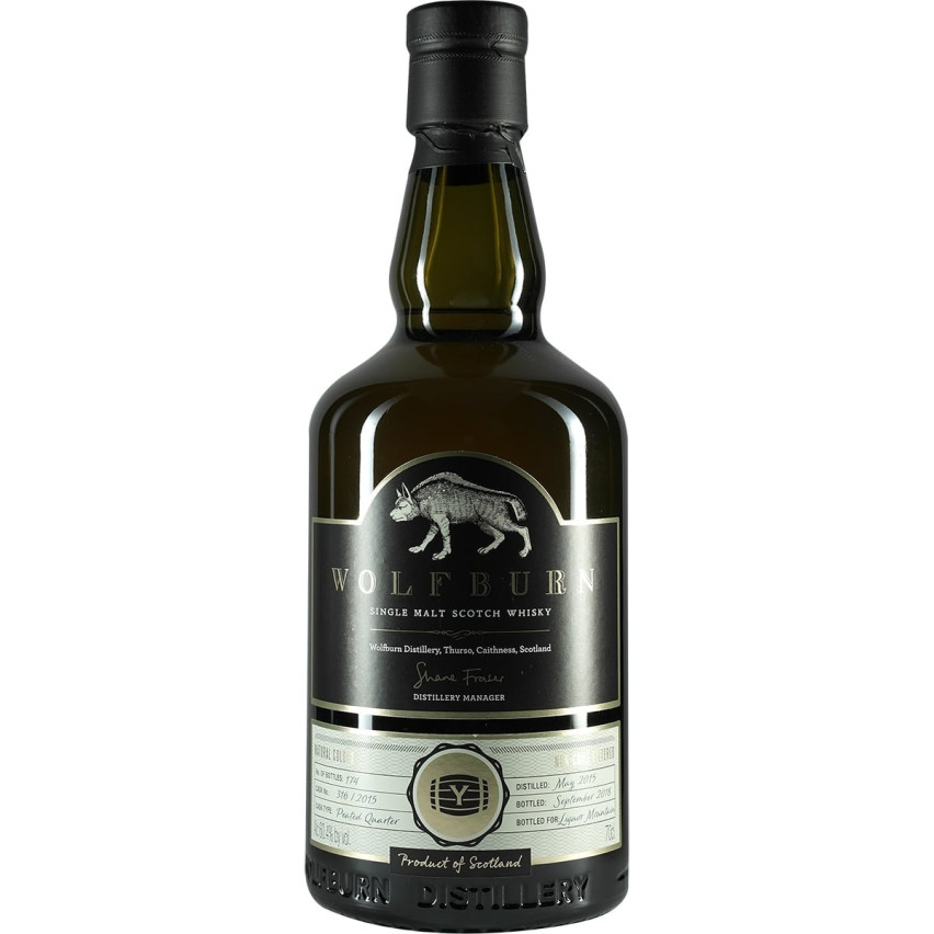 Wolfburn Y-Cask peated for Liqour Mountain Cask #139