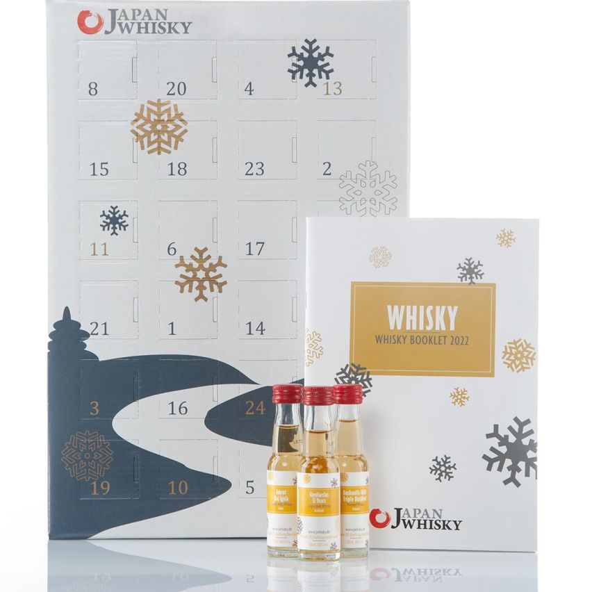 Set de dégustation de whisky / calendrier de l'Avent (24 x 20ml)